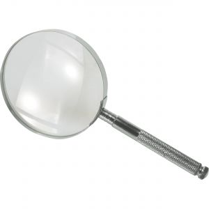 лупа посребрена SILVER 3x D60 mm с отвертки