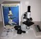 KIT: Biological microscope COLLEGE 600х + halogen lighting + Digital Microscope Imager DMI 2 Mpx